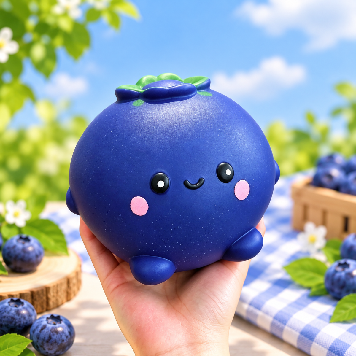 Blueberry Squishy Toy