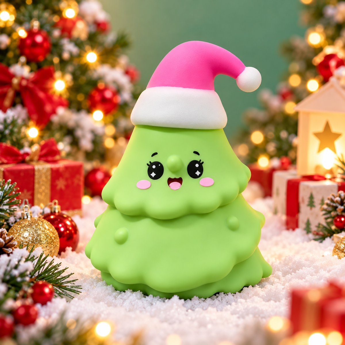 Cute Christmas Tree Squishy Toy