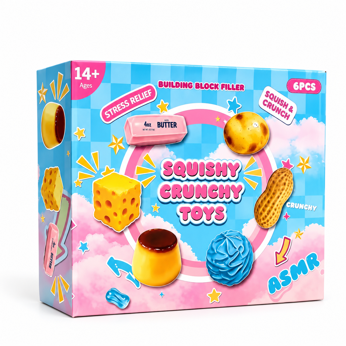 Crunchy Sensory Fidget Toys