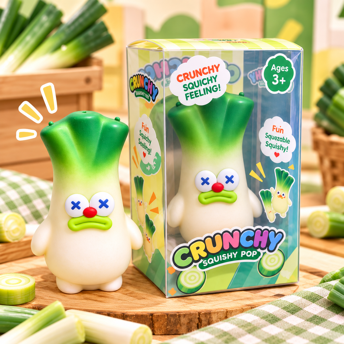Crunchy Green Onion Squishy