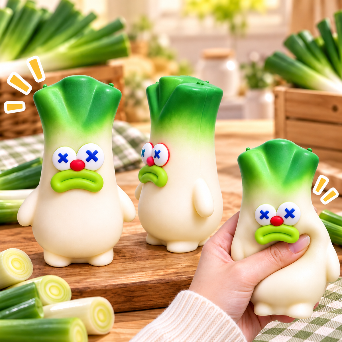 Crunchy Green Onion Squishy