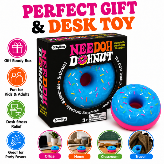 Donut Squishy Stress Relief Toy