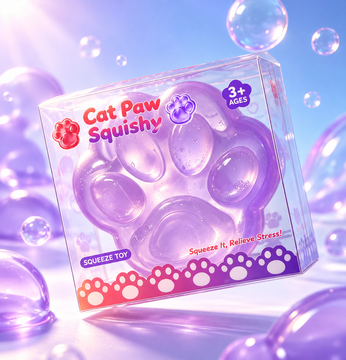 Vaseline Cat Paw Squishy