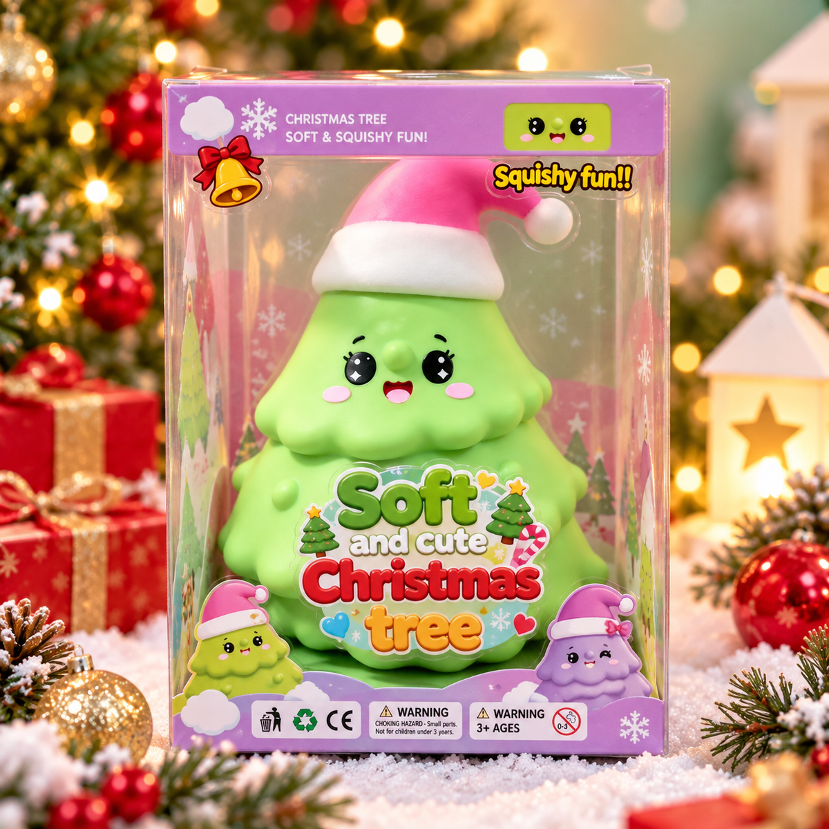 Cute Christmas Tree Squishy Toy