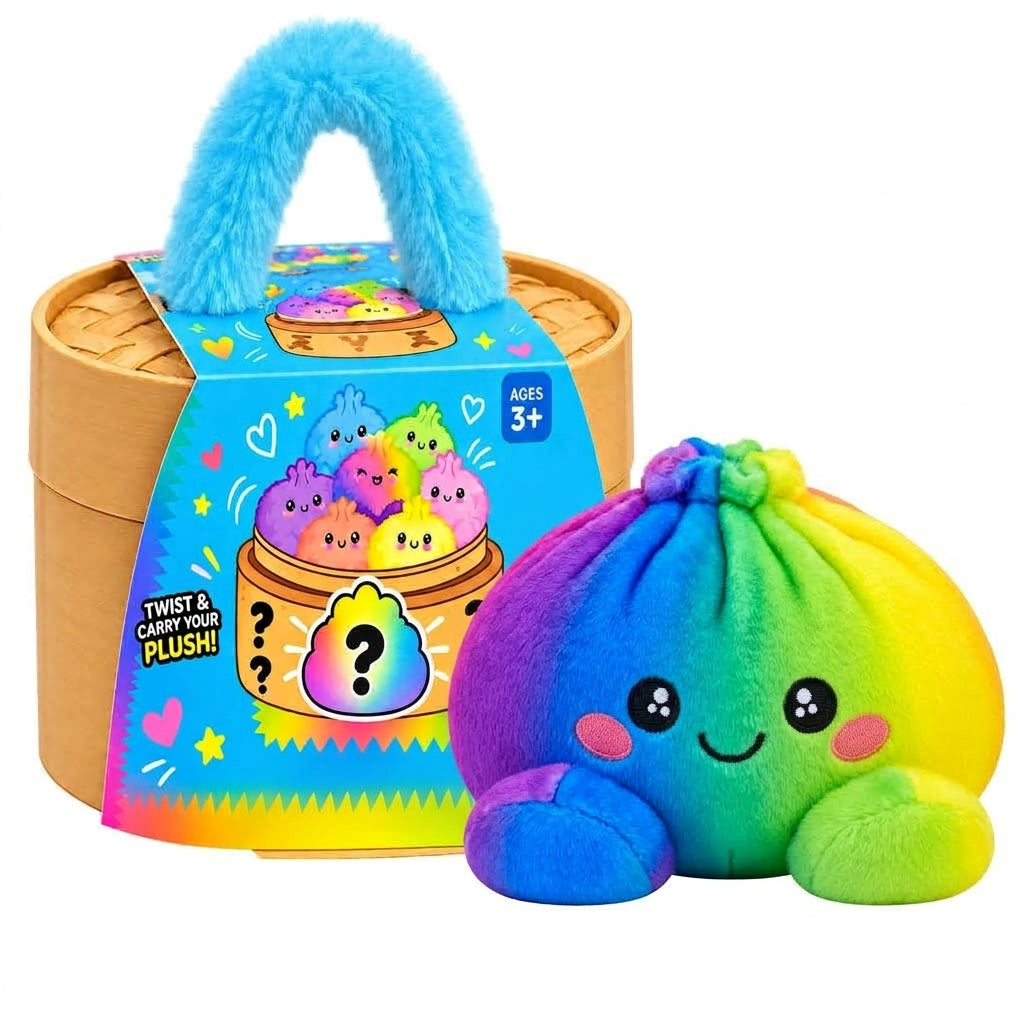Assorted Color Plush Dumpling