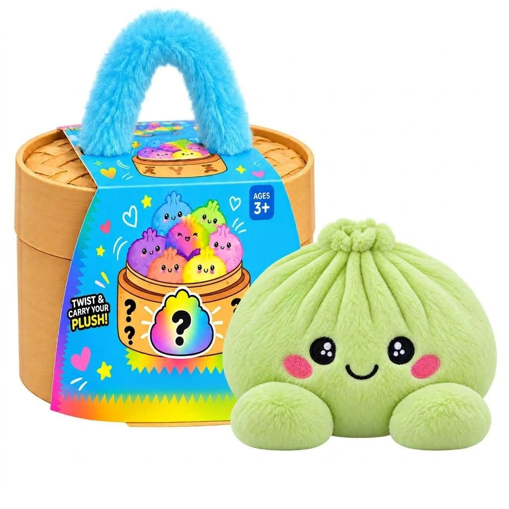 Assorted Color Plush Dumpling