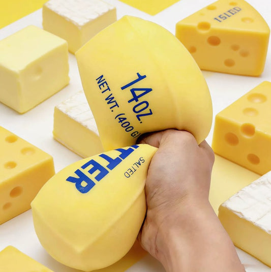Giant Butter Stick Squishy Toy