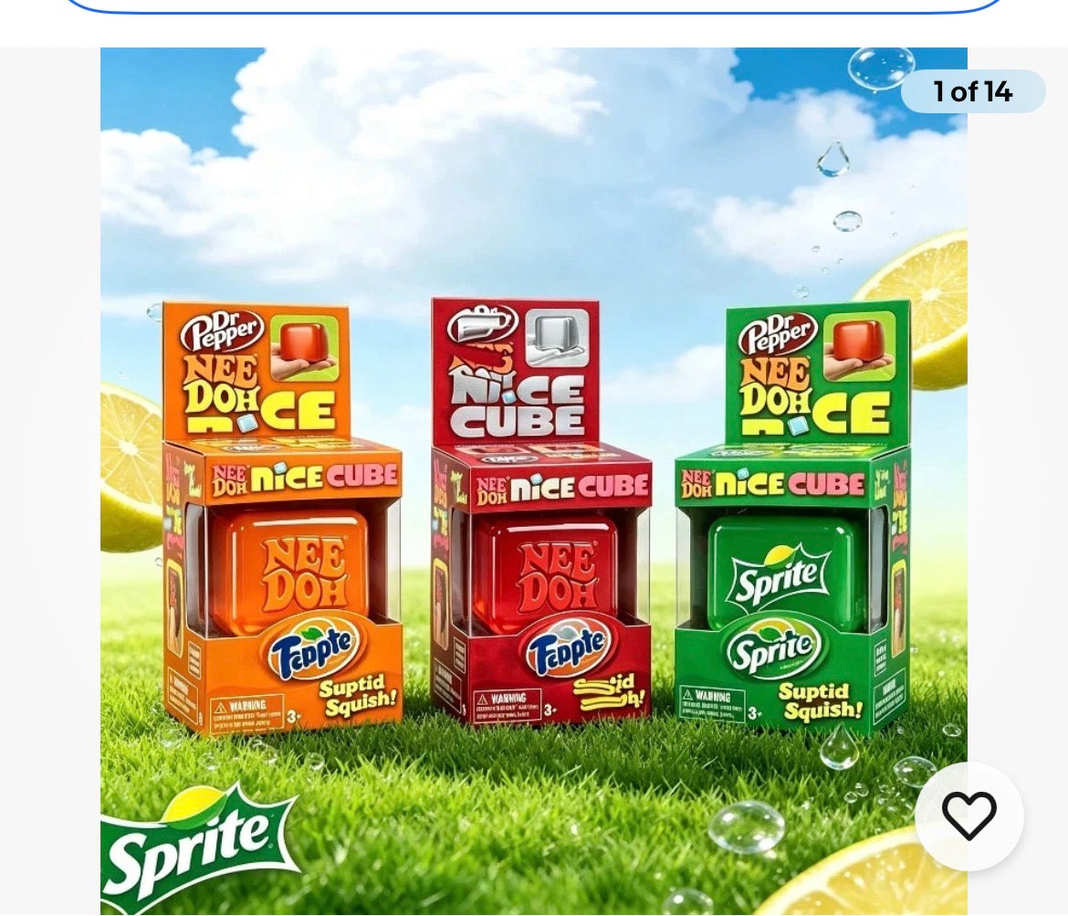 “Viral Soda Squish Cube™”