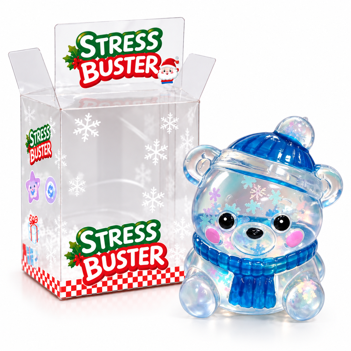 Christmas Stress Buster Vaseline Squishy Toy