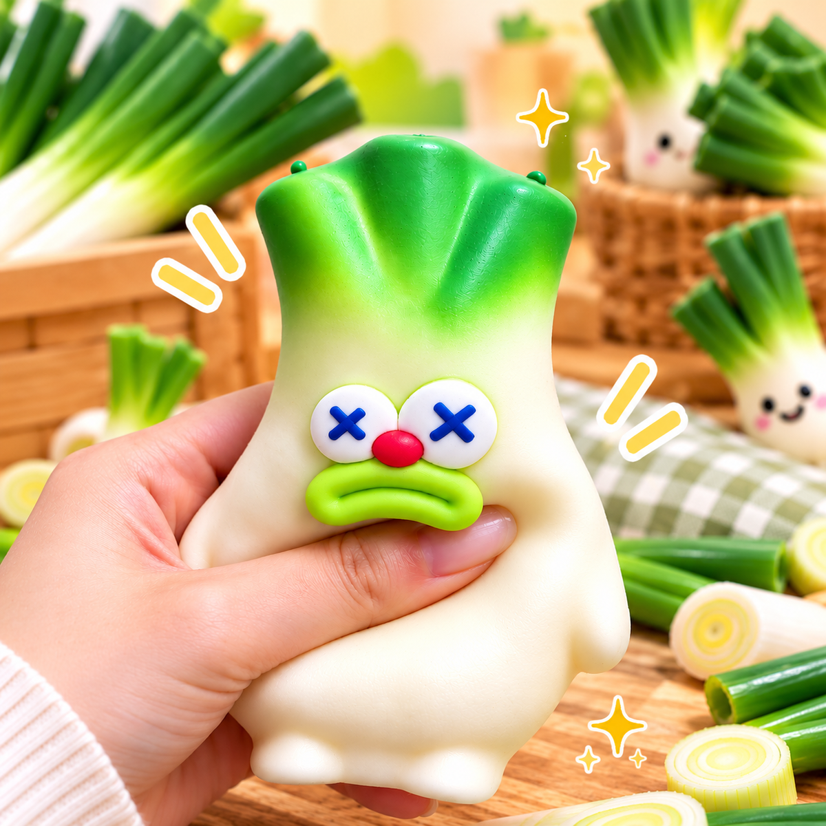 Crunchy Green Onion Squishy