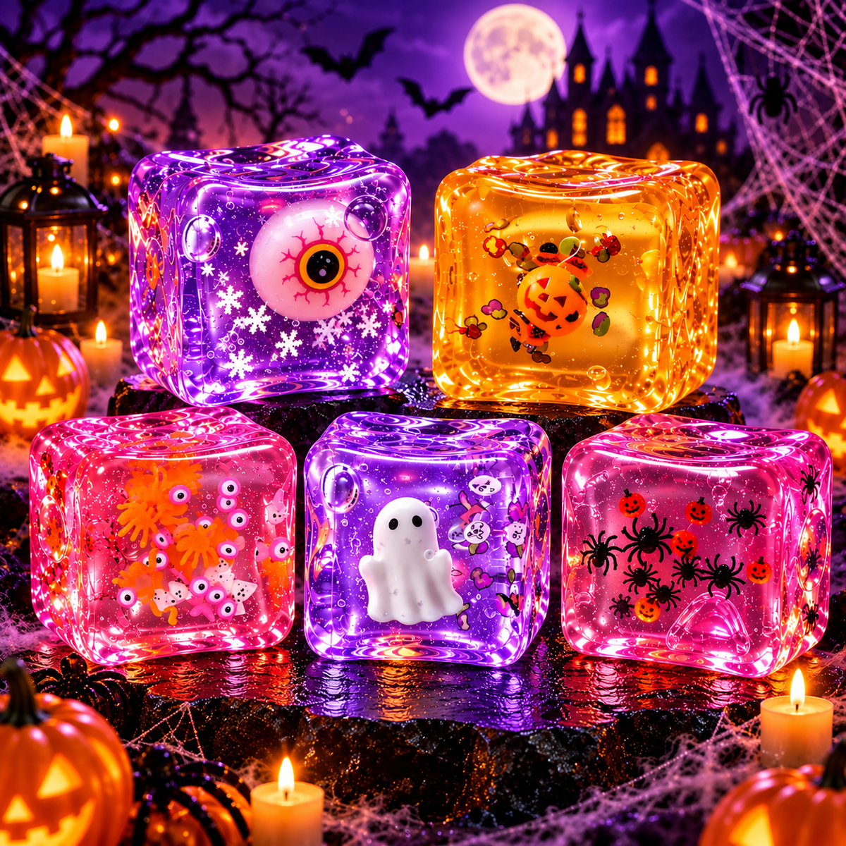 Halloween Stress Relief Cube