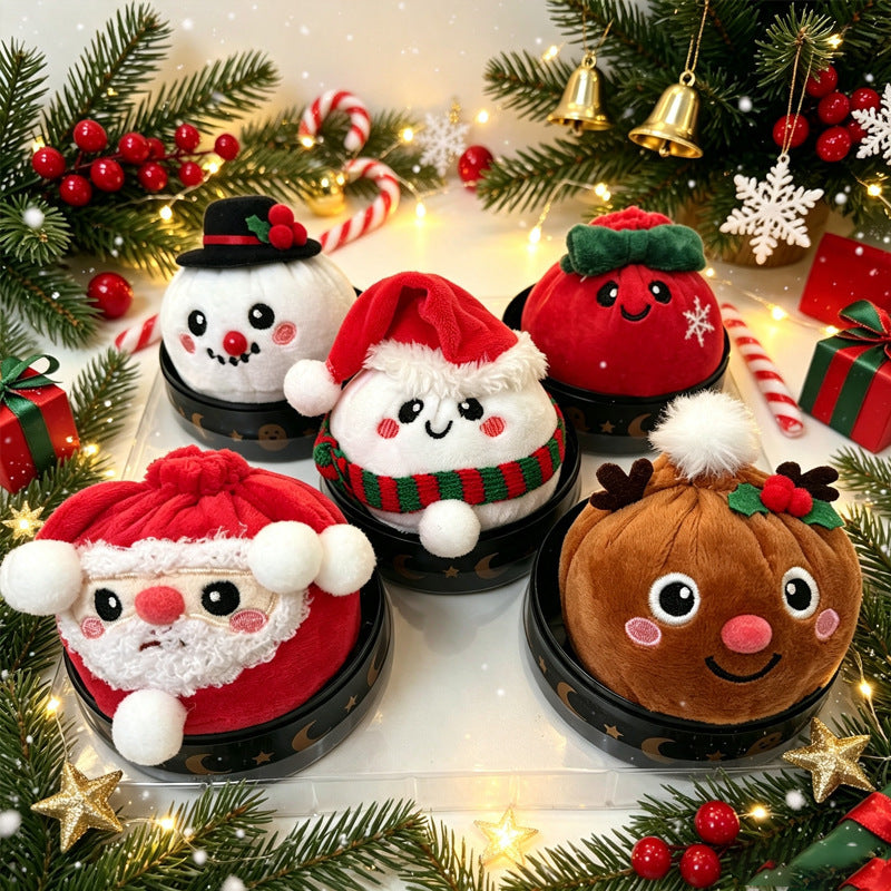 Festive Holiday Squeeze Plushy