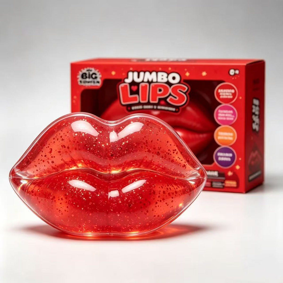 Lips Squishy Squeeze Toy – Slow Rising Sensory Fidget