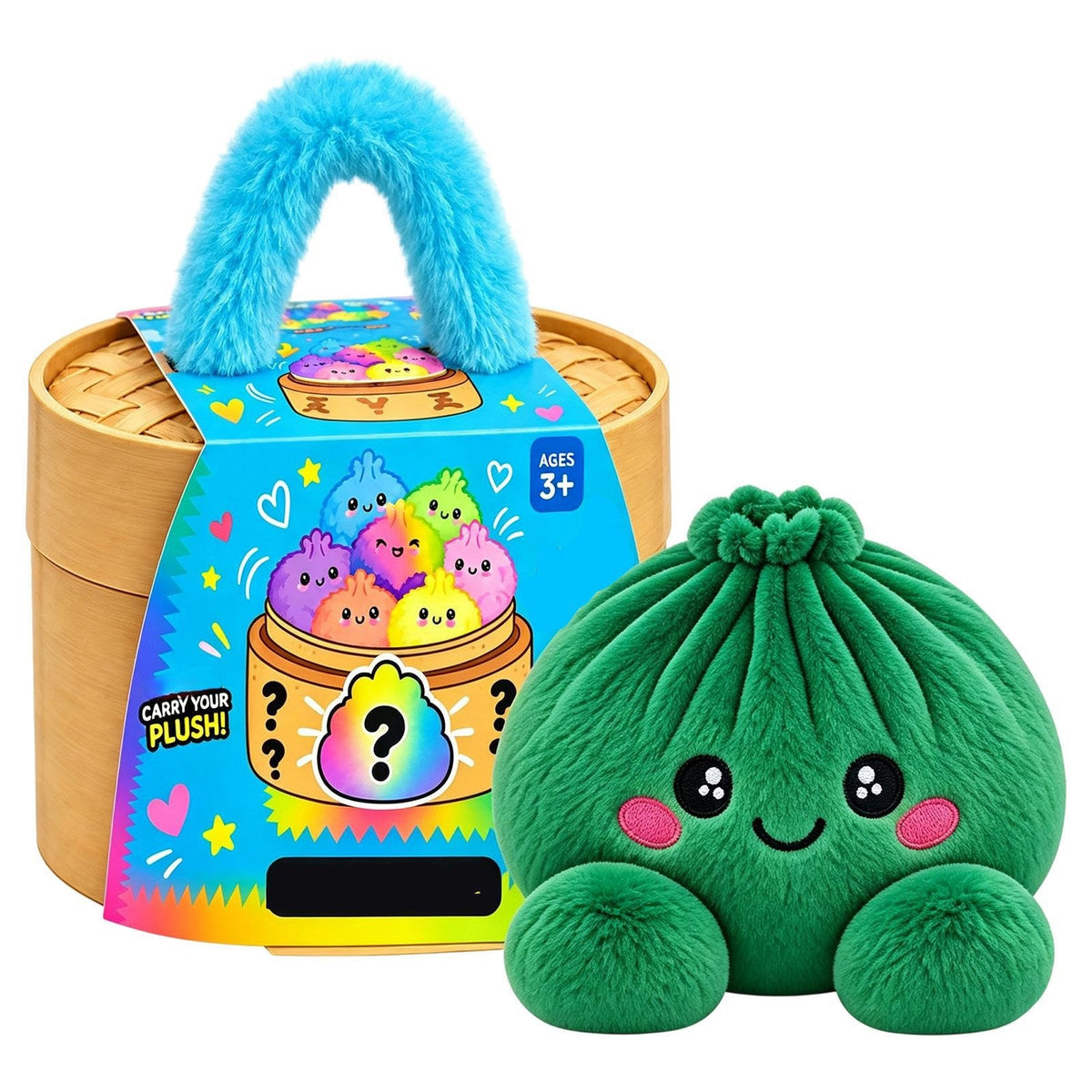 Assorted Color Plush Dumpling