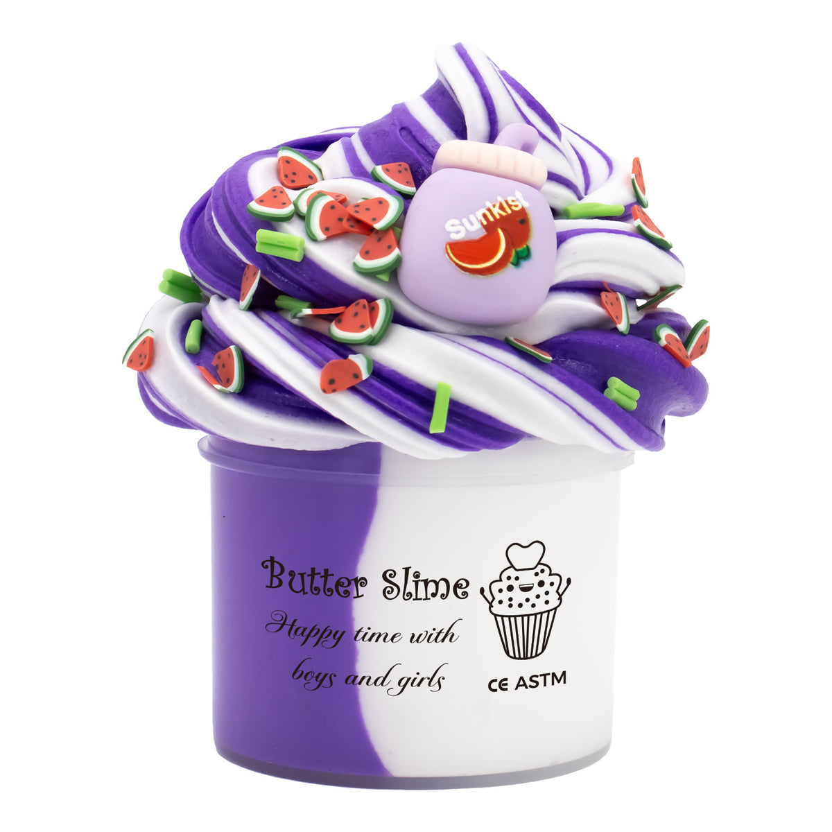 Creamy Swirl Butter Slime