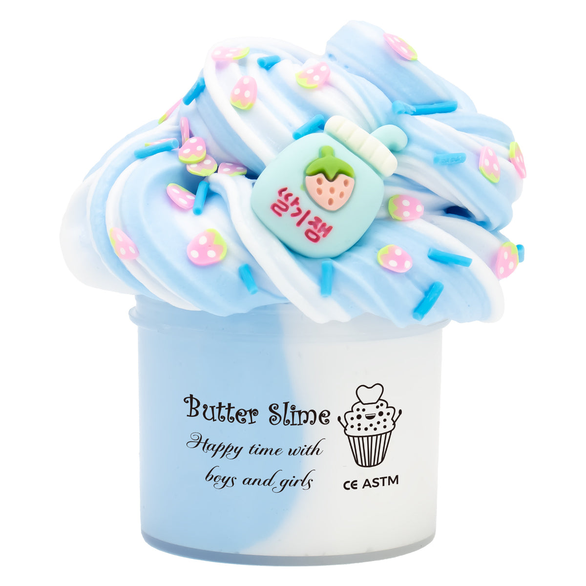 Creamy Swirl Butter Slime