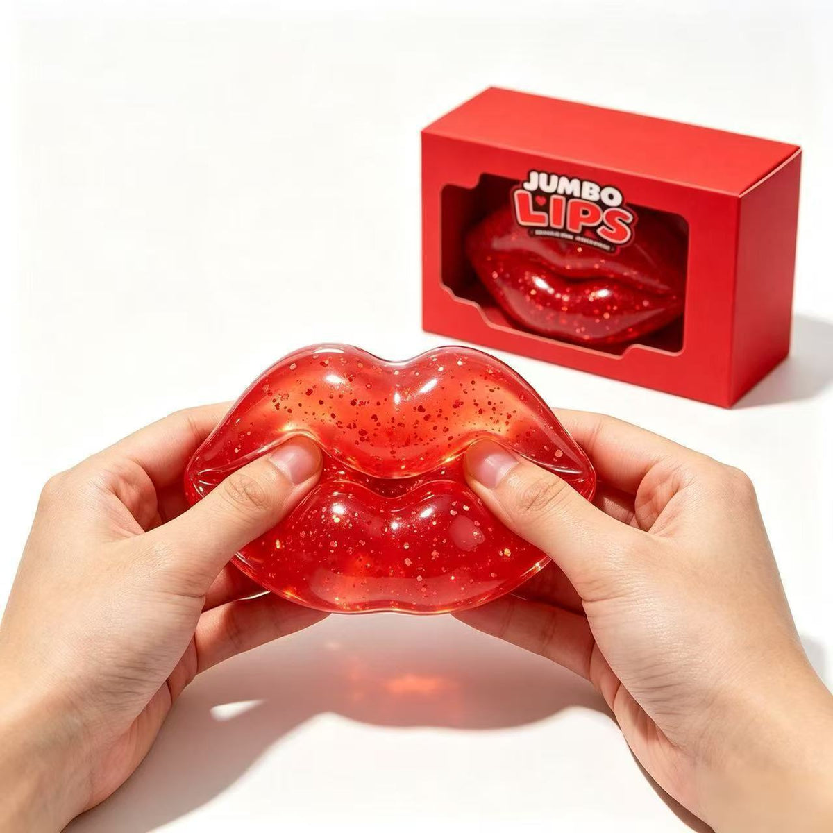 Lips Squishy Squeeze Toy – Slow Rising Sensory Fidget