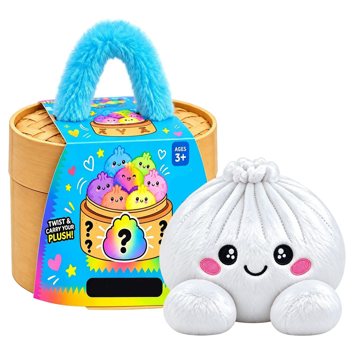 Assorted Color Plush Dumpling