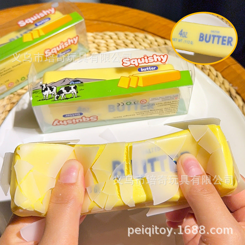 Butter Stick Squishy Sensory Toy – Slow Rising Squeeze Toy