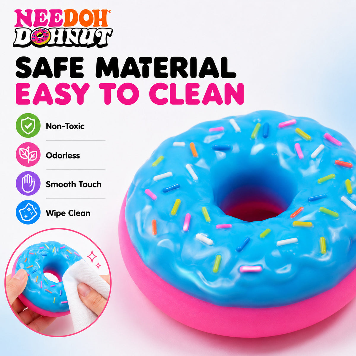 Donut Squishy Stress Relief Toy