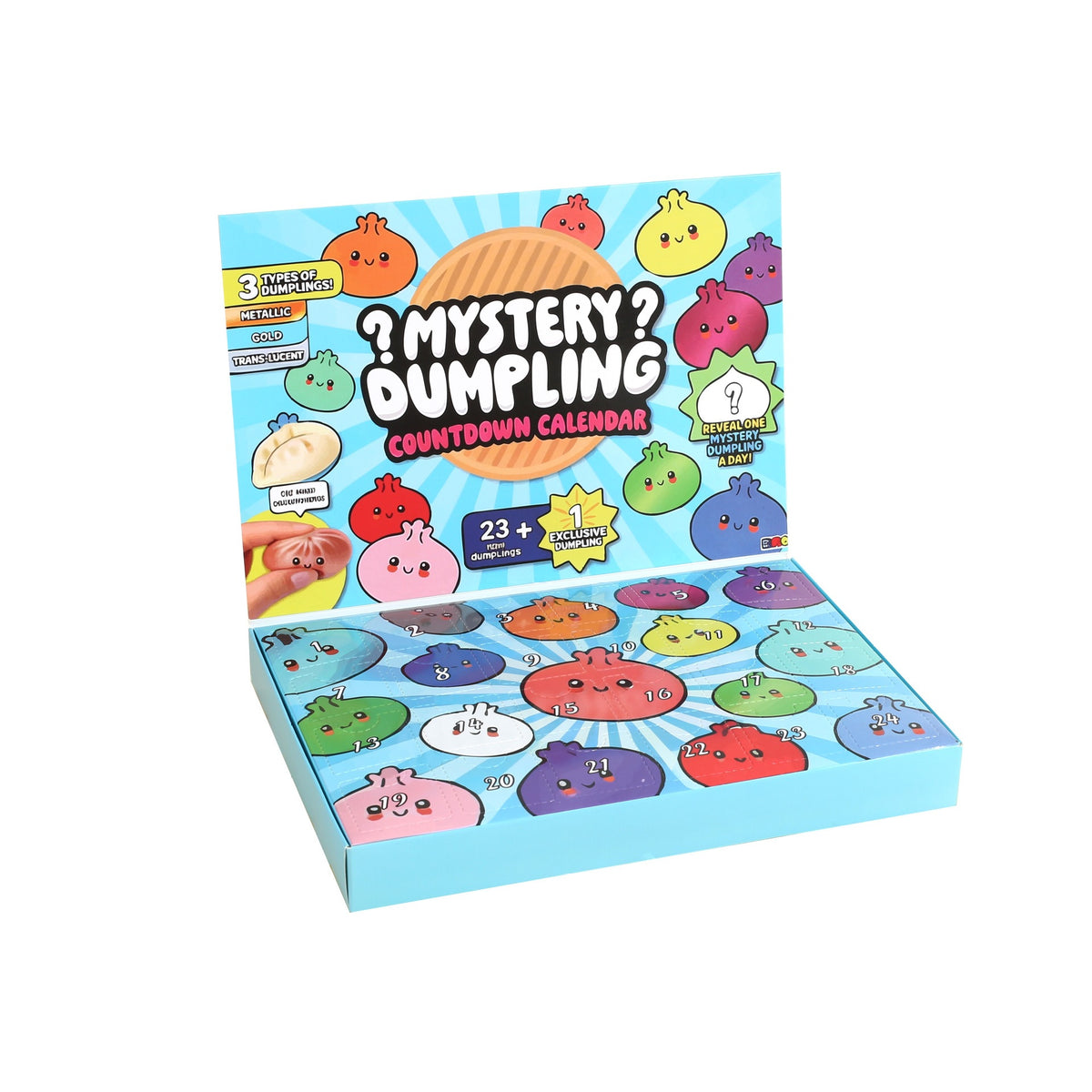 Mystery Mini Dumpling Squishy Set - 24-Piece