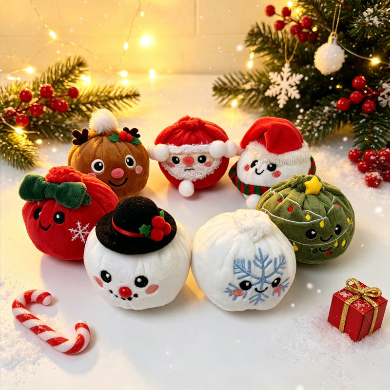 Festive Holiday Squeeze Plushy