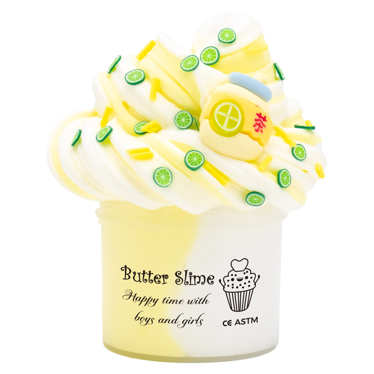 Creamy Swirl Butter Slime