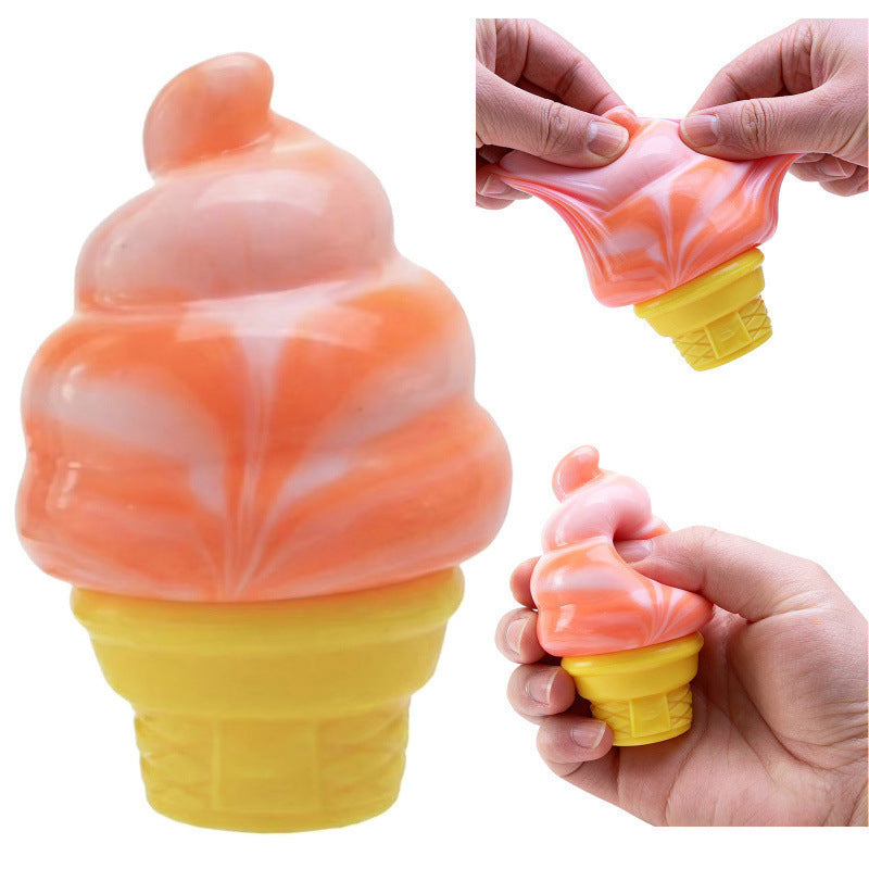 Ice Cream Cone Squishy Toy