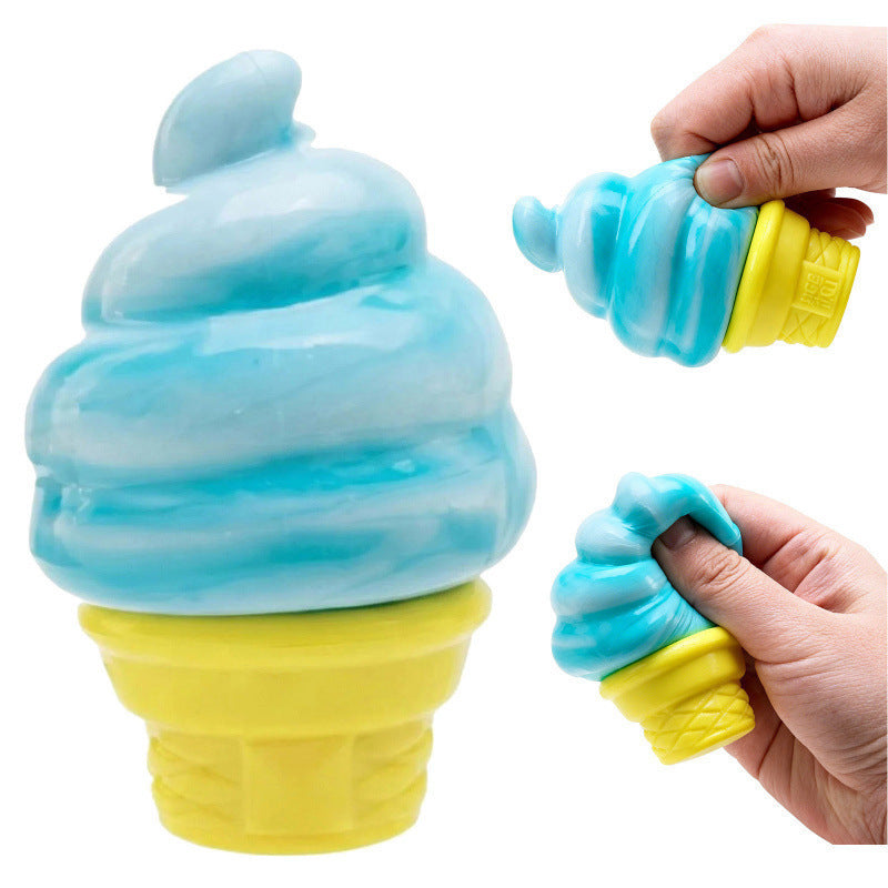 Ice Cream Cone Squishy Toy
