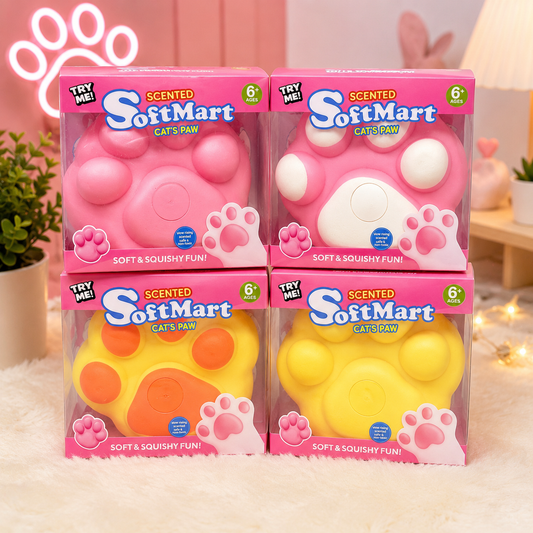 Scented Cat Paw Stress Relief Squishy