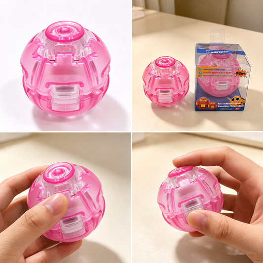 Crystal-Style Rotating Stress Relief Ball
