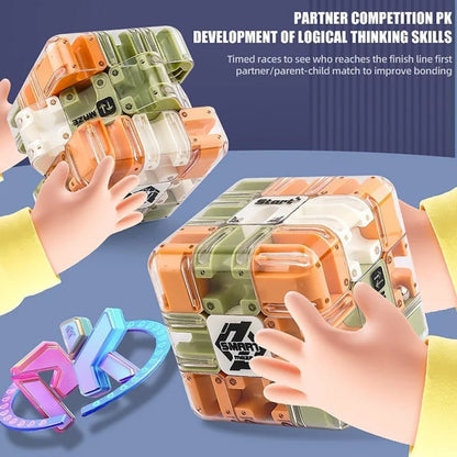3D Maze Puzzle Cube Brain Teaser