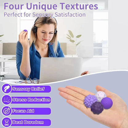 Magnetic Sensory Stress Relief Balls