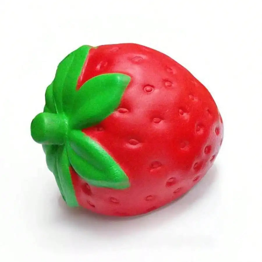 Jumbo Strawberry Squishy Stress Relief Toy