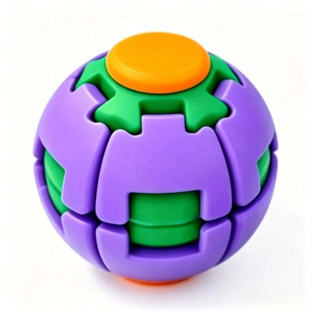 Transforming Spinner Ball Stress Relief Toy