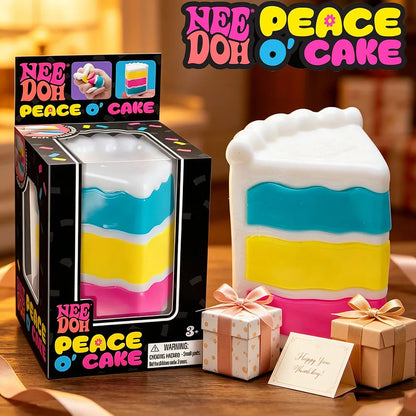 Peace O’ Cake Rainbow Squishy
