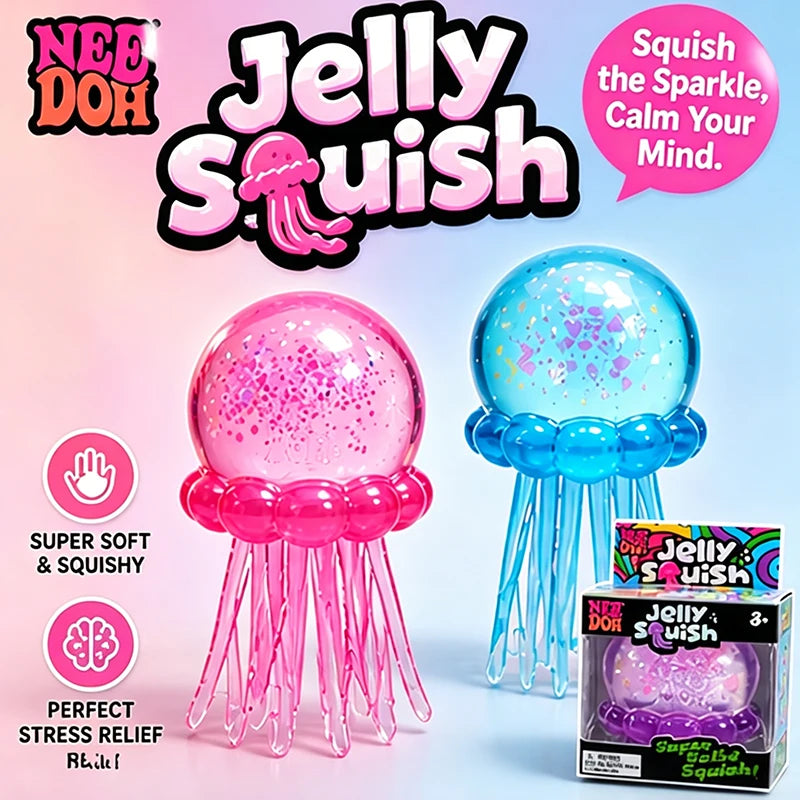 Jellyfish Squishy Sensory Stress Relief Toy