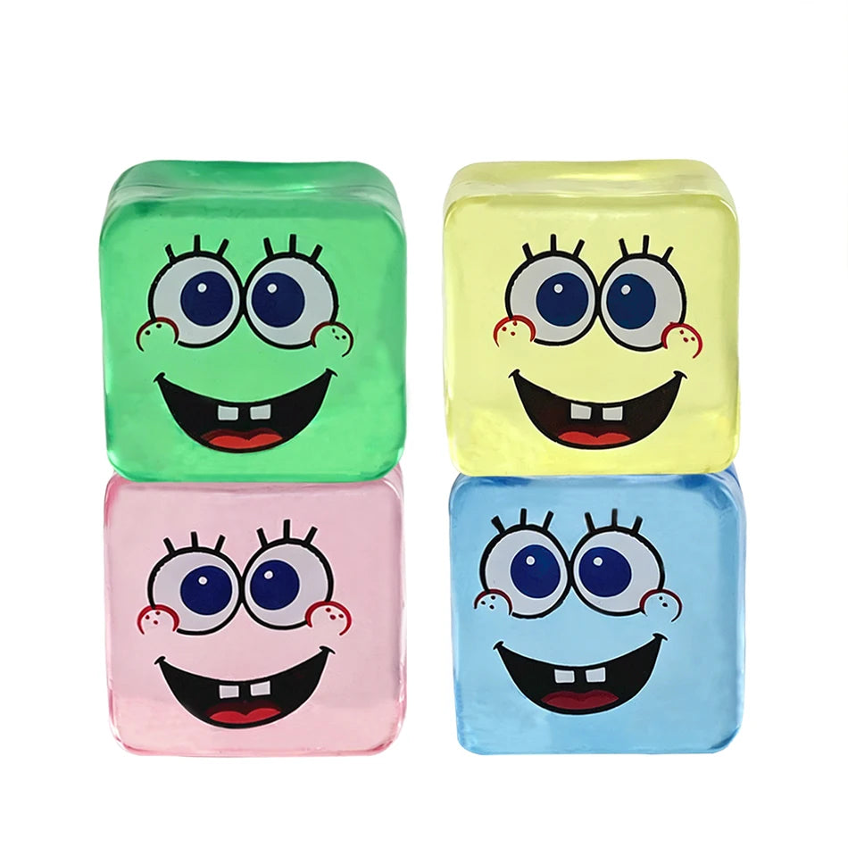 Cartoon Sponge Squishy Stress Relief Toy