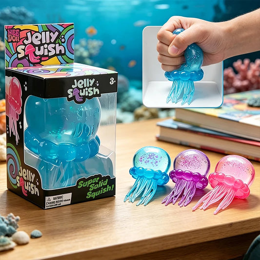 Jellyfish Squishy Sensory Stress Relief Toy