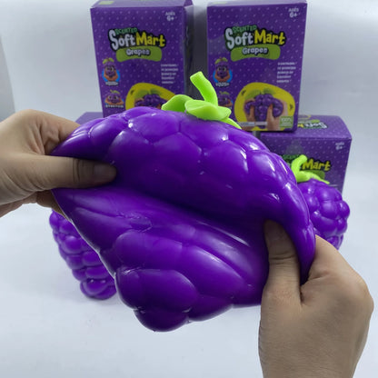 Jumbo Grape Squishy Stress Relief Toy