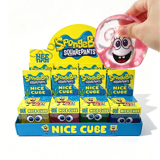 Cartoon Sponge Squishy Stress Relief Toy