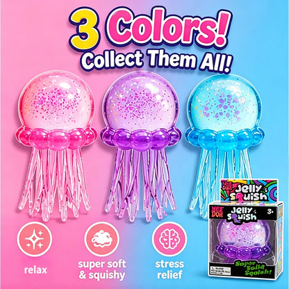 Jellyfish Squishy Sensory Stress Relief Toy