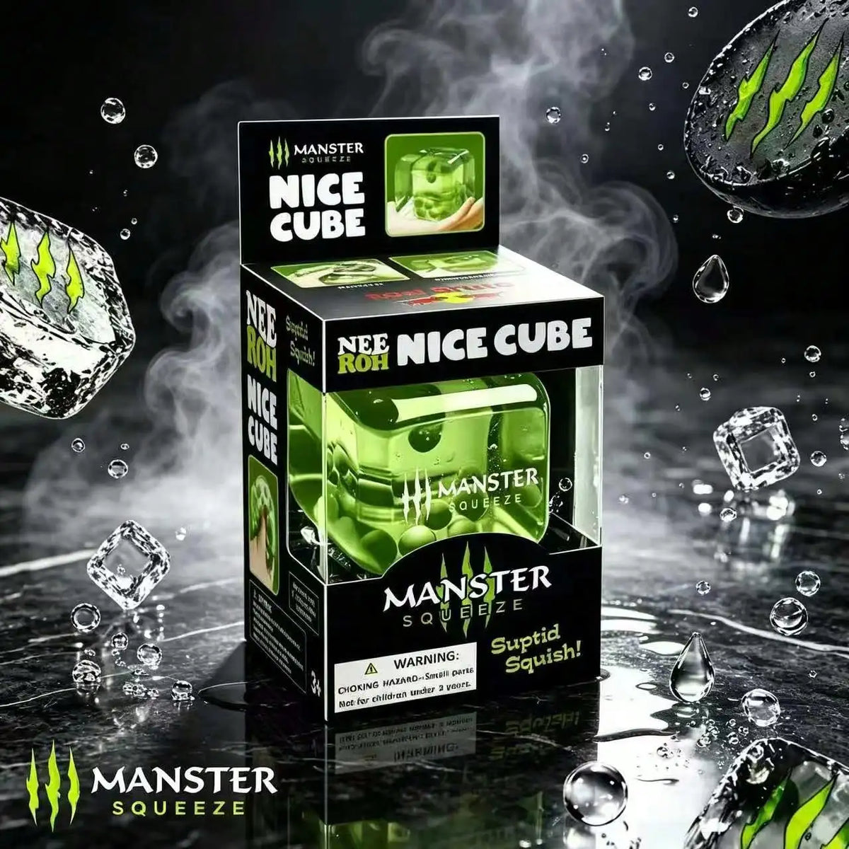Monster Energy Stress Relief Cube