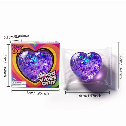 Heart Squishy Stress Relief Toy