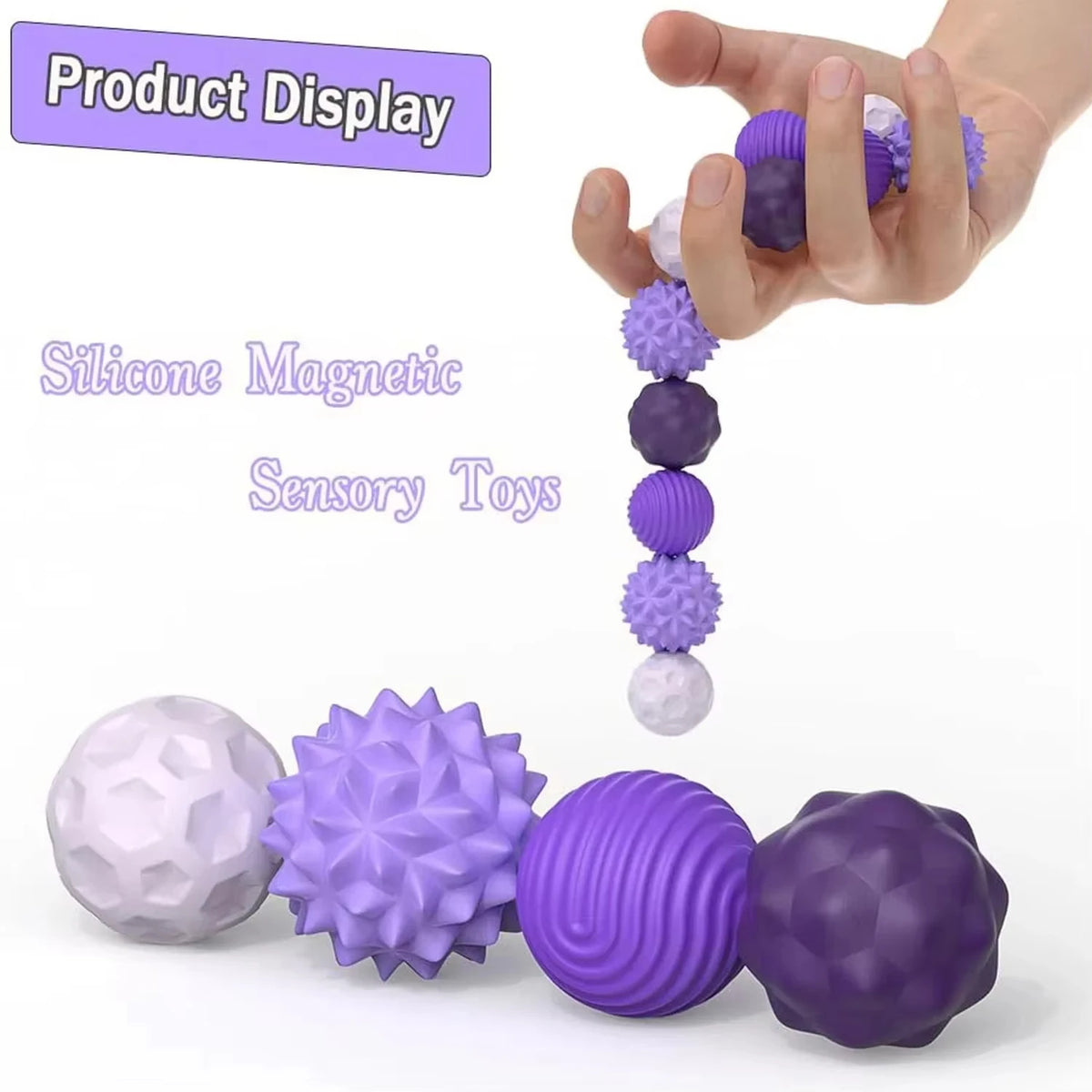 Magnetic Sensory Stress Relief Balls