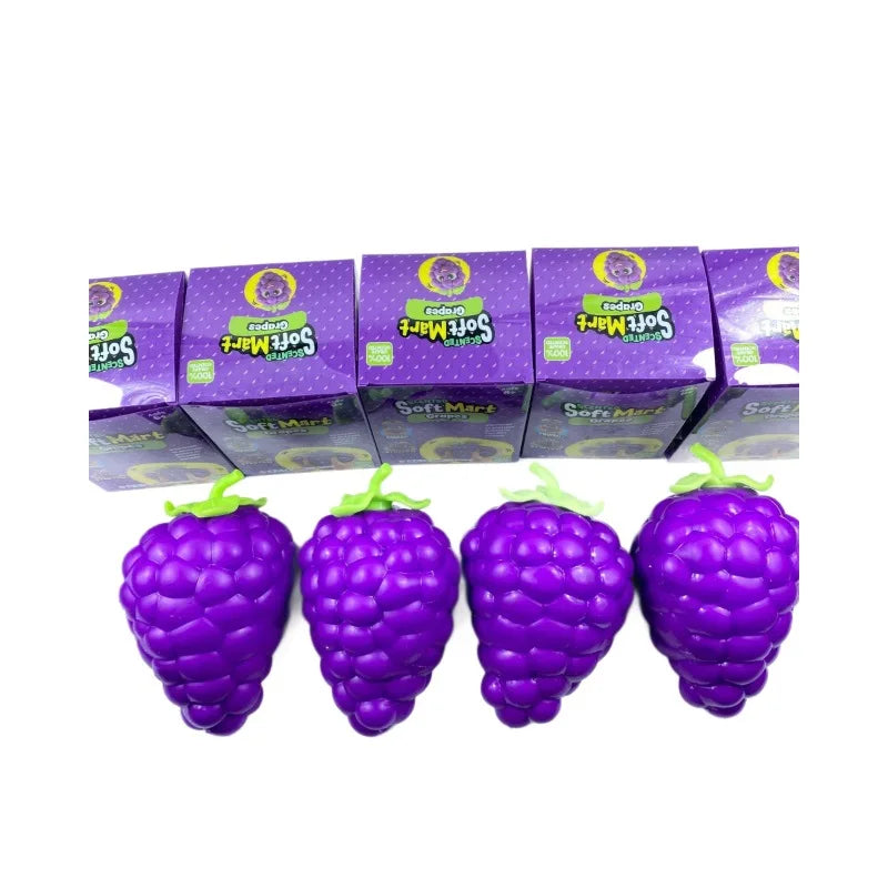 Jumbo Grape Squishy Stress Relief Toy
