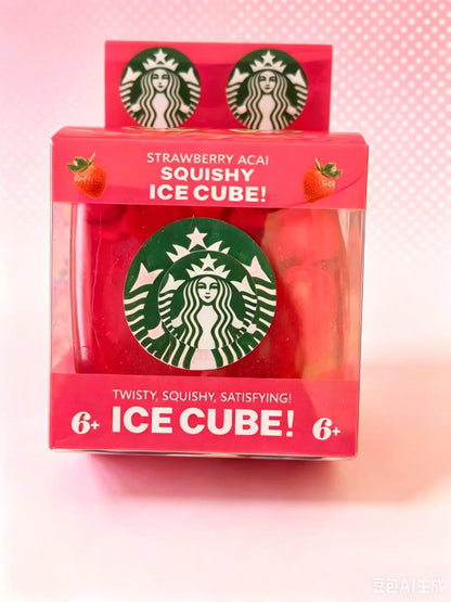 Fast Food Edition Squishy Stress Relief Cube