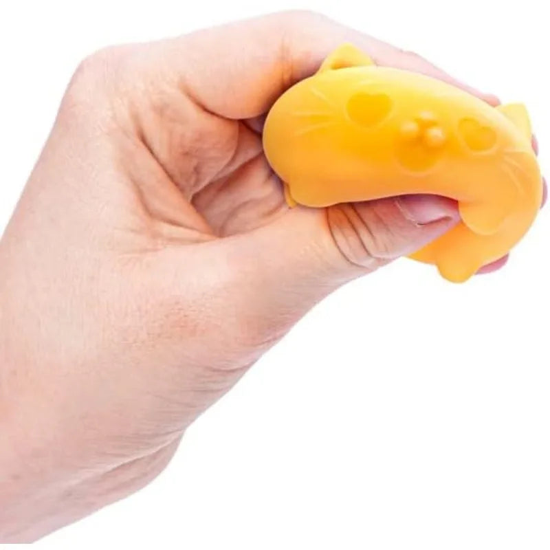 Mini Cat Squishy Collection – 4 Pack Sensory Stress Relief Toys