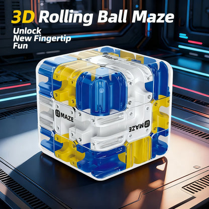 3D Puzzle Ball Labyrinth Challenge