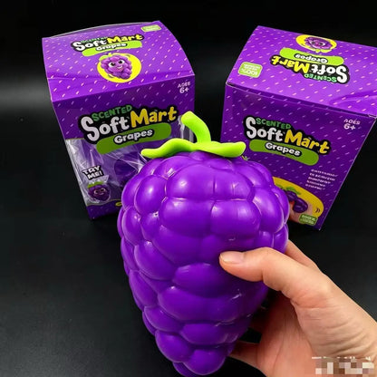 Jumbo Grape Squishy Stress Relief Toy